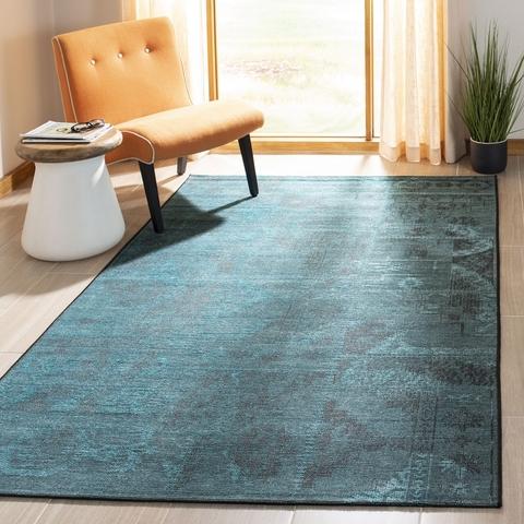 Safavieh Palazzo Black / Turquoise-Area Rug-Safavieh-The Rug Truck