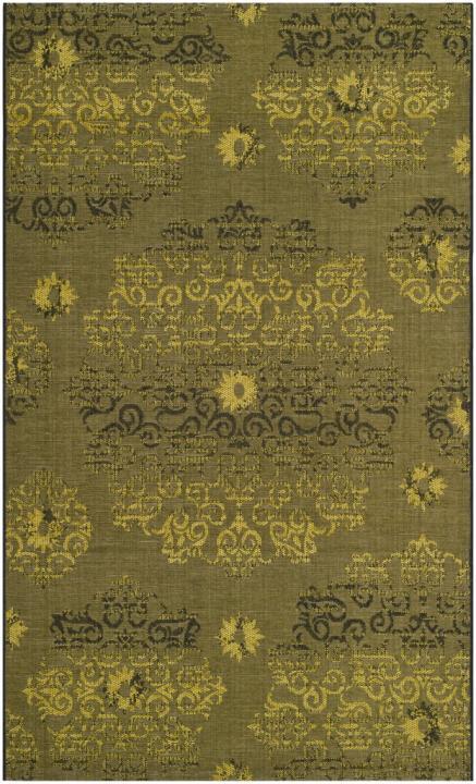 Safavieh Palazzo Black / Green-Area Rug-Safavieh-2&#39; X 3&#39;-6&quot;-The Rug Truck