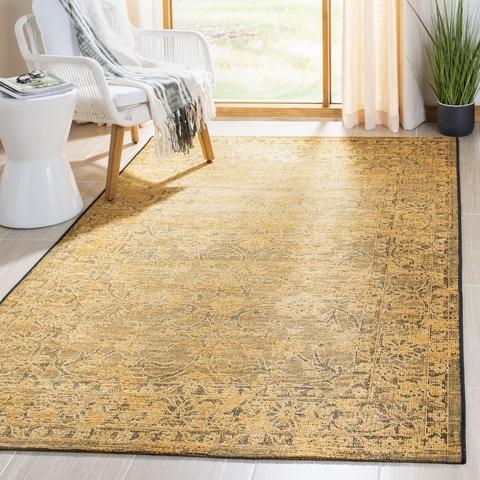 Safavieh Palazzo 135 Black / Creme-Area Rug-Safavieh-The Rug Truck