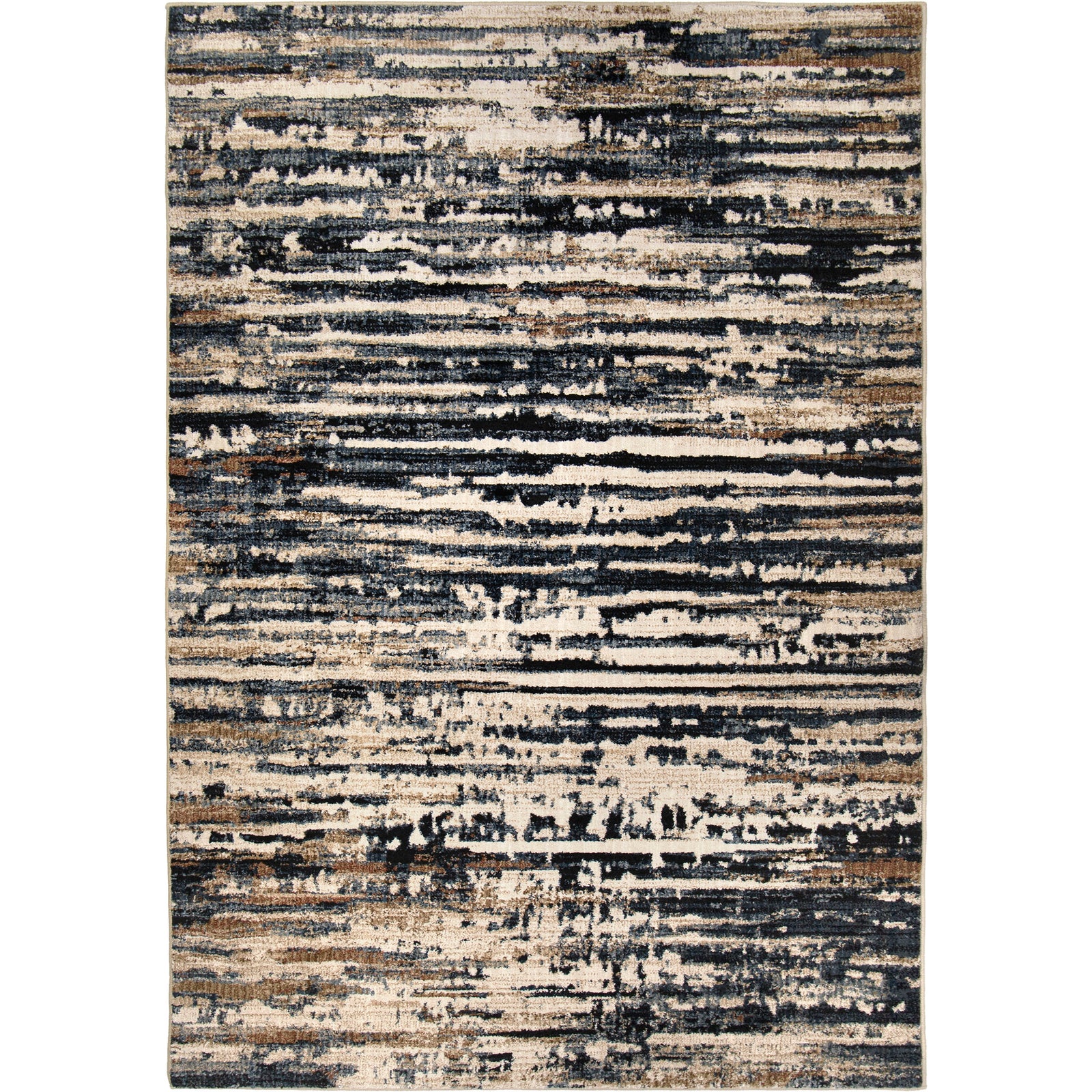 Palmetto Living Adagio Tree Tracks Indigo Area Rug - 2'2" x 8'