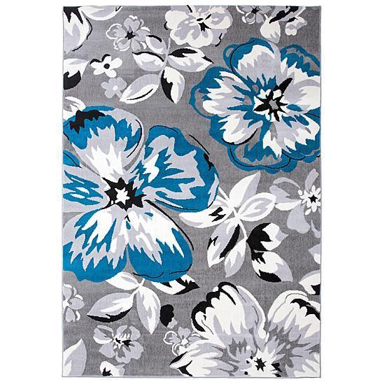 Newport 9098 Blue Area Rug 31 X 5