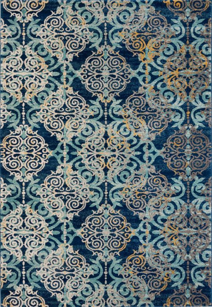 Safavieh Evoke 230 Royal / Light Blue-Area Rug-Safavieh-The Rug Truck