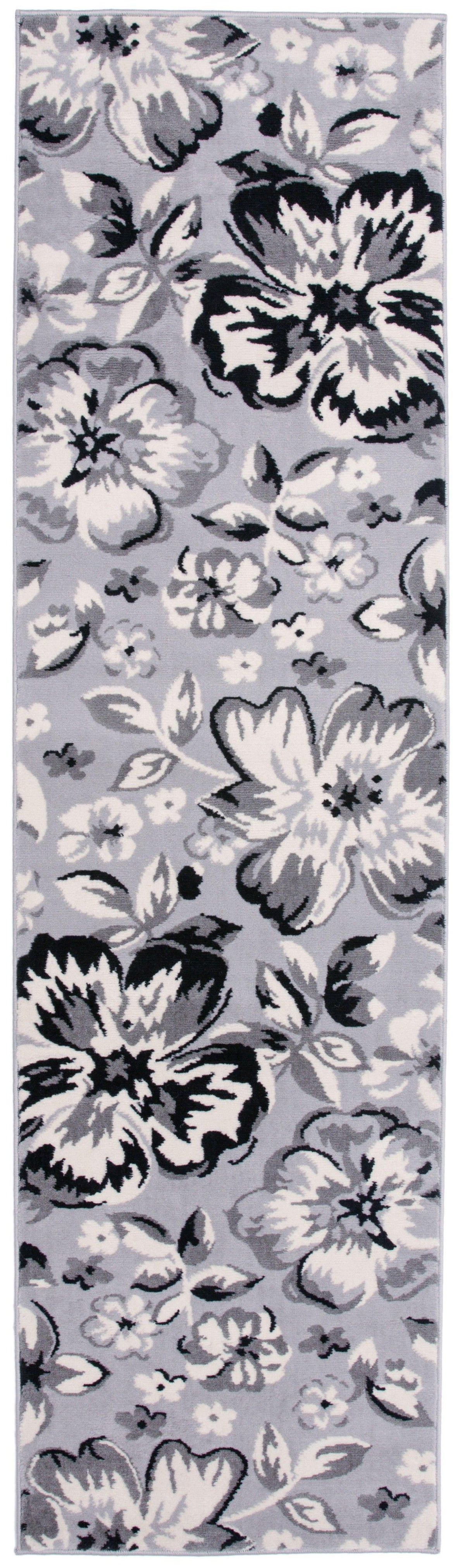 Newport 9098 Gray Area Rug 2 X 72