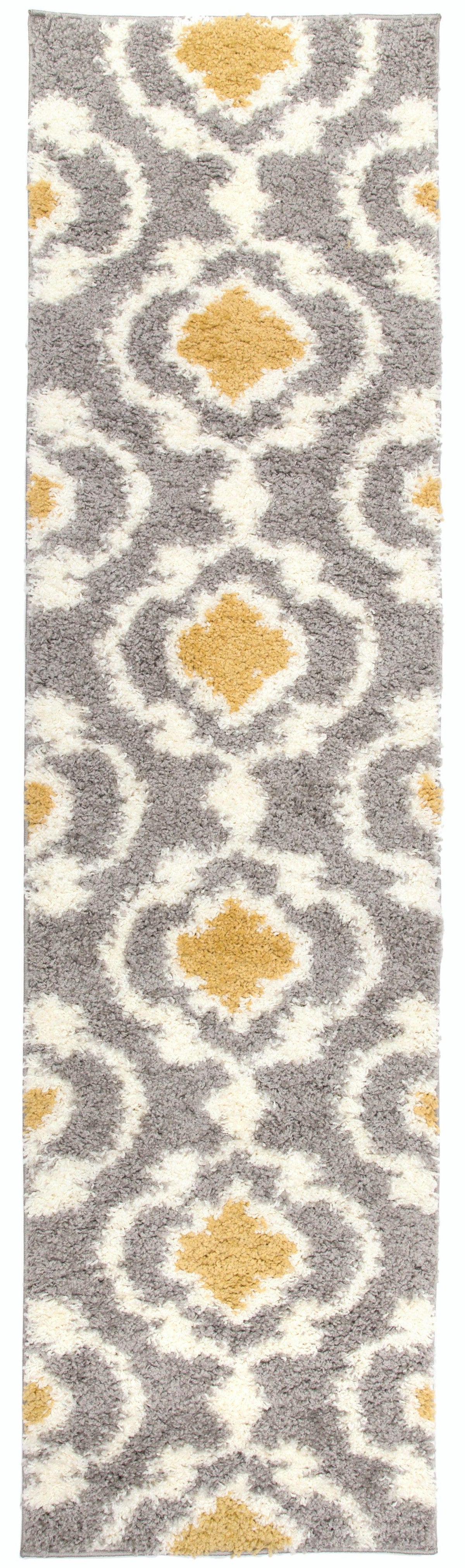 Florida 2525 Yellow Area Rug-Area Rug-World Rug Gallery-2&#39; x 7&#39;2&quot;-The Rug Truck