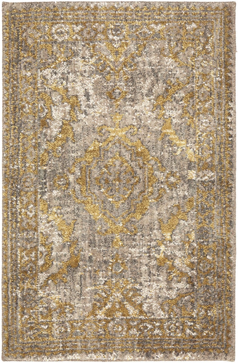Karastan Cosmopolitan Amur Smokey Gray-Area Rug-Karastan-2'x3'-The Rug Truck