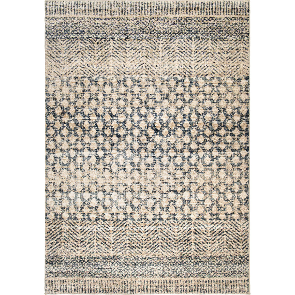 Palmetto Living Adagio Arrowhead Light Blue Area Rug - 2&#39;2&quot; x 8&#39;