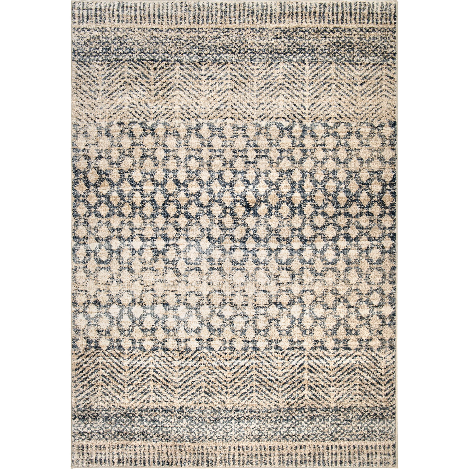 Palmetto Living Adagio Arrowhead Light Blue Area Rug - 2'2" x 8'