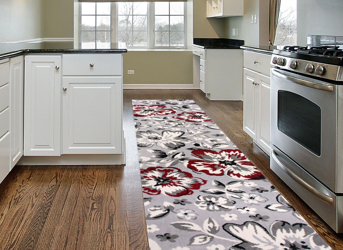 Newport 9098 Red Area Rug