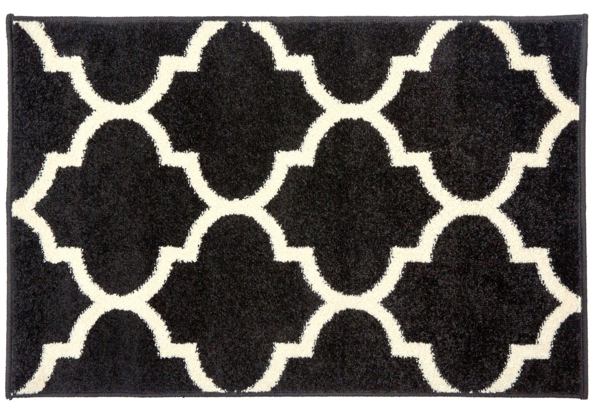 Nevada 962 Black Area Rug-Area Rug-World Rug Gallery-2&#39; x 3&#39;-The Rug Truck