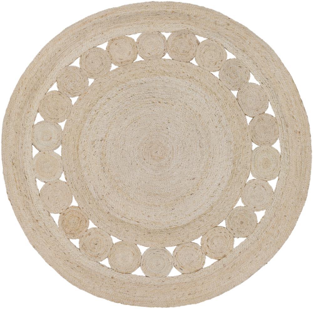 Sonora Beige 8' Round Rug