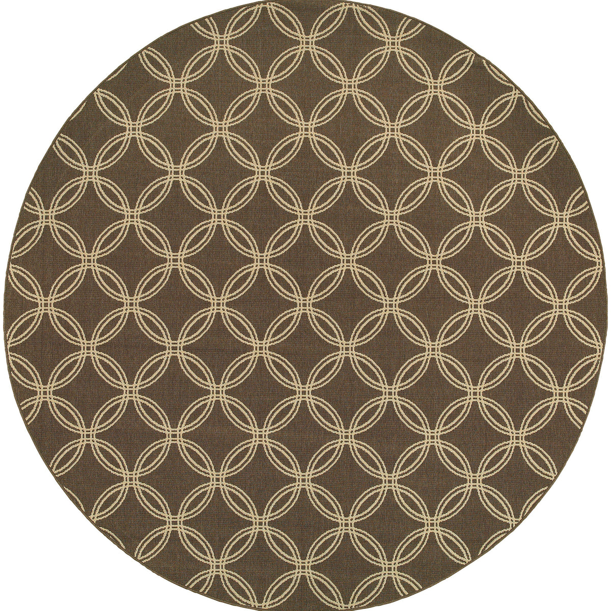 Tommy Bahama Home Seaside 3360d Brown/Beige-Area Rug-Tommy Bahama Home-7&#39;10&quot; X 7&#39;10&quot;-The Rug Truck