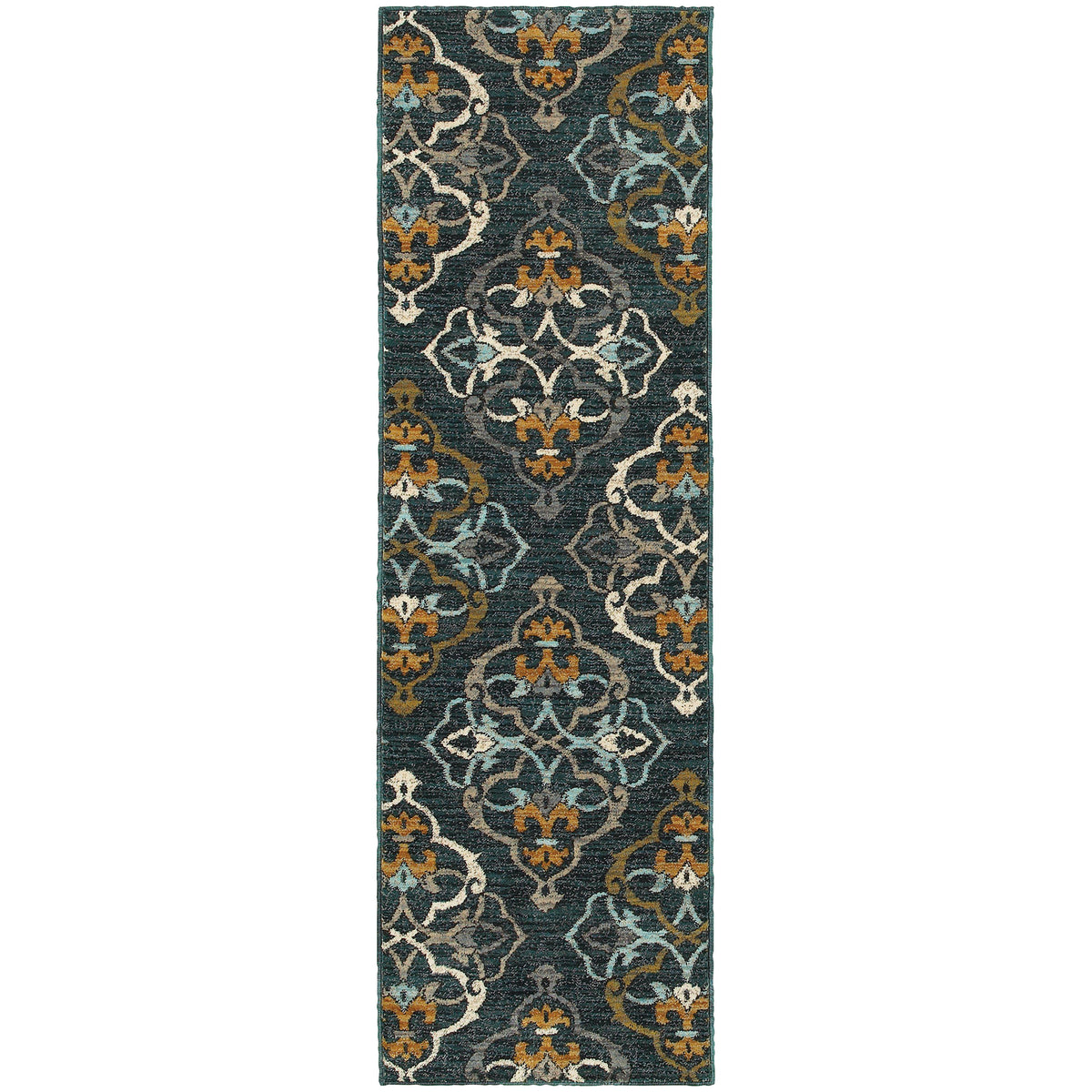 Sedona - 6368B - Blue/Gold-Area Rug-Oriental Weavers-The Rug Truck