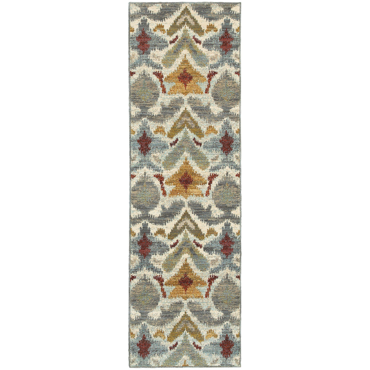 Sedona - 6371C - Ivory/Grey-Area Rug-Oriental Weavers-The Rug Truck