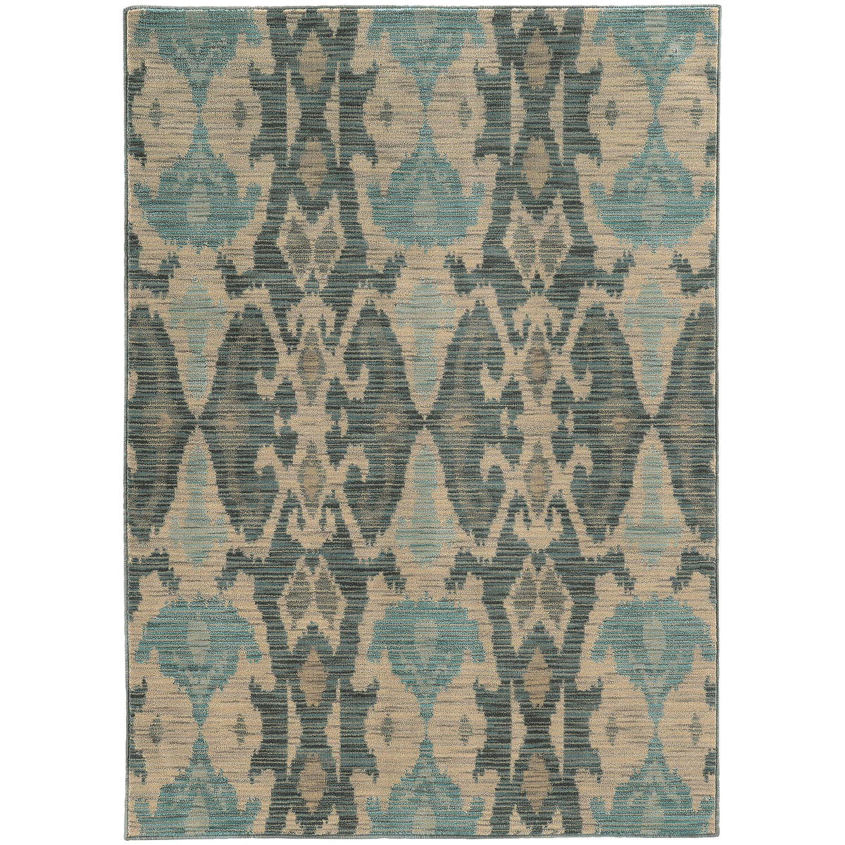 Sedona - 6410D - Ivory/Grey-Area Rug-Oriental Weavers-1&#39;10&quot; X 3&#39; 0&quot;-The Rug Truck
