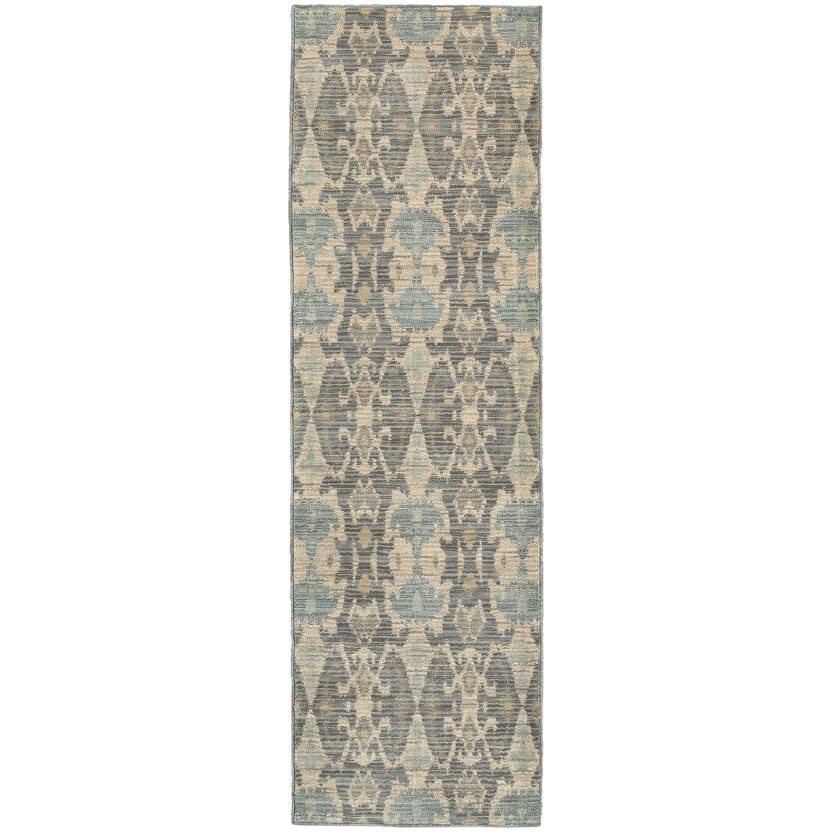 Sedona - 6410D - Ivory/Grey-Area Rug-Oriental Weavers-2&#39; 3&quot; X 7&#39; 6&quot;-The Rug Truck