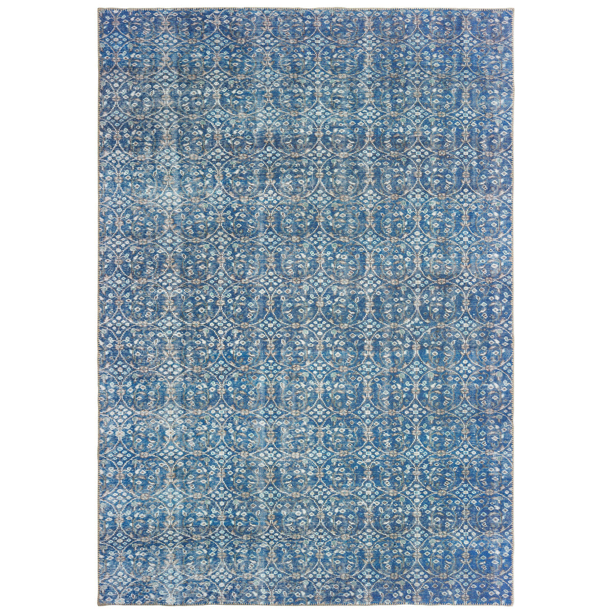 The Rug Truck Shayna 85815 Blue Area Rug (8&#39; 3&quot; X 11&#39; 6&quot;)