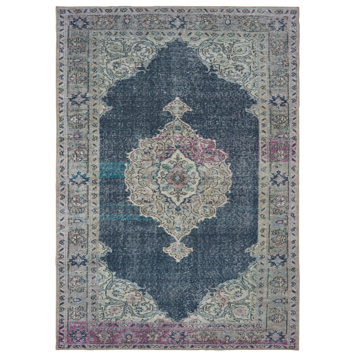 The Rug Truck Shayna 85817 Blue Area Rug (8&#39; 3&quot; X 11&#39; 6&quot;)
