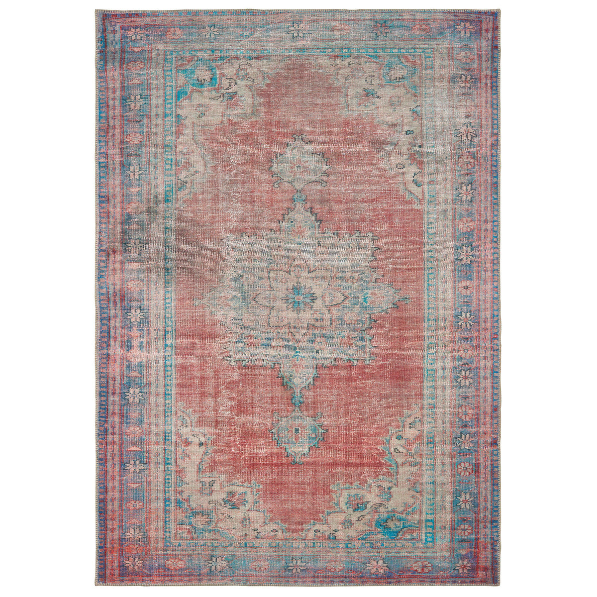 The Rug Truck Shayna 85819 Red Area Rug (8&#39; 3&quot; X 11&#39; 6&quot;)