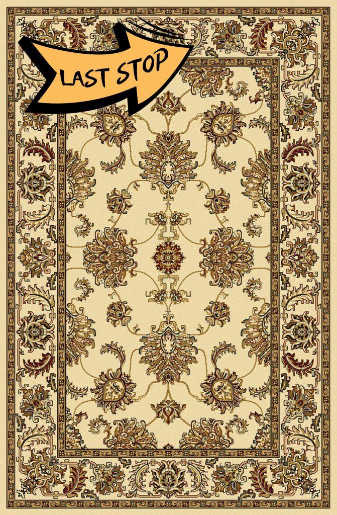 Tesoro 1330 Ivory Area Rug 33 X 54