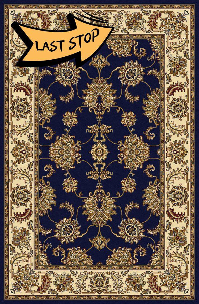 Tesoro 1330 Navy Area Rug 33 X 54