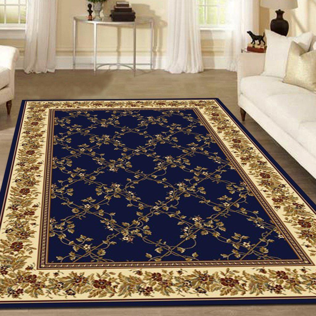 Tesoro 1427 Navy Area Rug 33 X 54