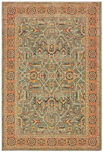 The Rug Truck Taos 9537b Blue Area Rug (7'10" X 10'10")