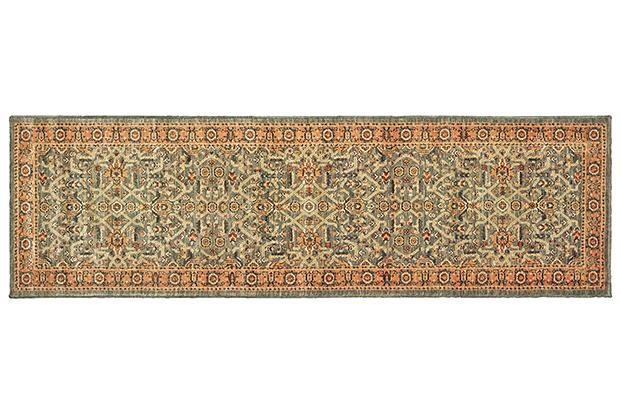 The Rug Truck Taos 9537b Blue Area Rug (2&#39; 3&quot; X  7&#39; 6&quot;)