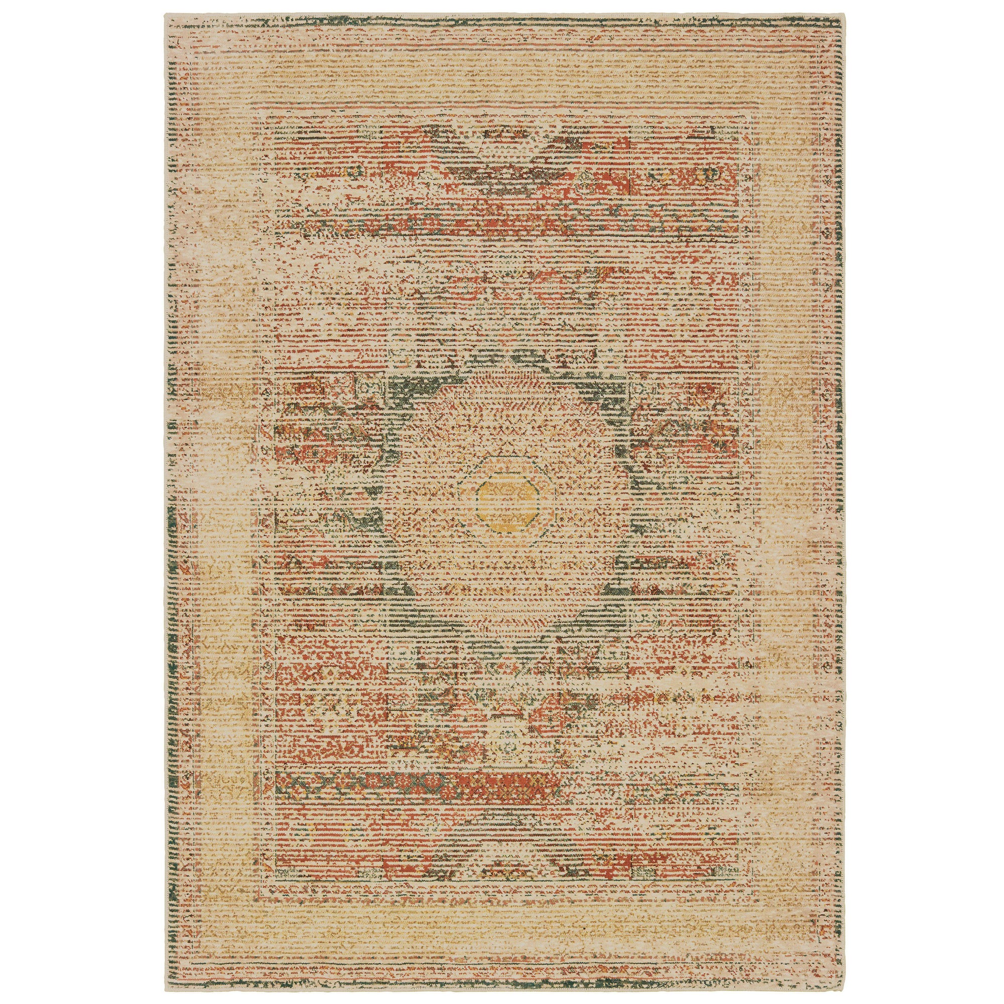The Rug Truck Taos 9564a Ivory Area Rug (7'10" X 10'10")