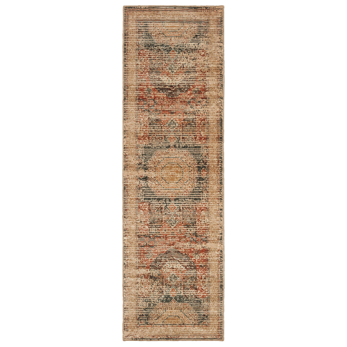 Taos 9564a Ivory Area Rug (2&#39; 3&quot; X  7&#39; 6&quot;)