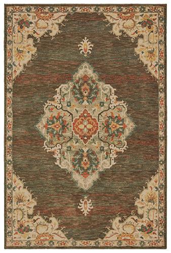 The Rug Truck Taos 9568c Charcoal Area Rug (7&#39;10&quot; X 10&#39;10&quot;)