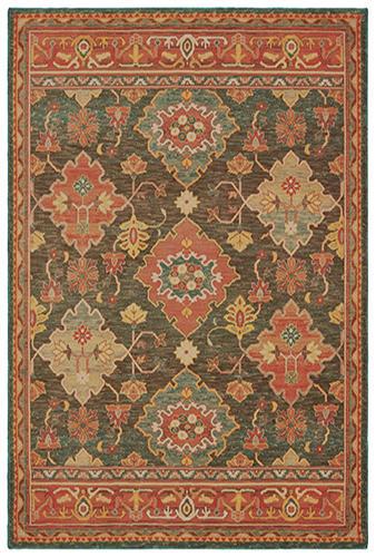 The Rug Truck Taos 9570b Charcoal Area Rug (1'10" X  3')