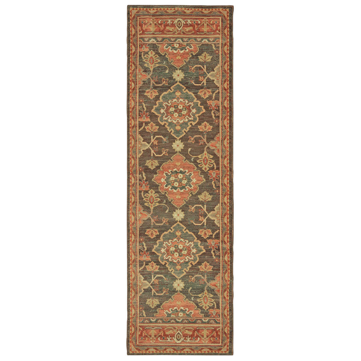 Taos 9570b Charcoal Area Rug (2&#39; 3&quot; X  7&#39; 6&quot;)