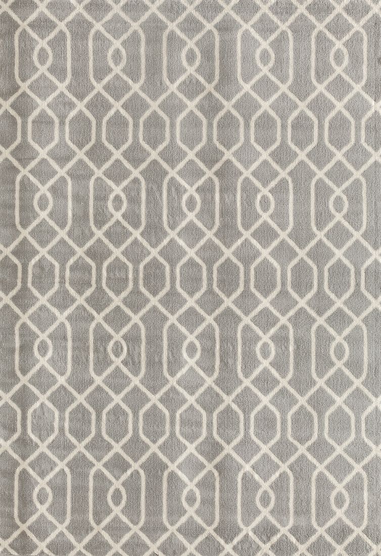 Newport 9105 Gray Area Rug 5 X 7