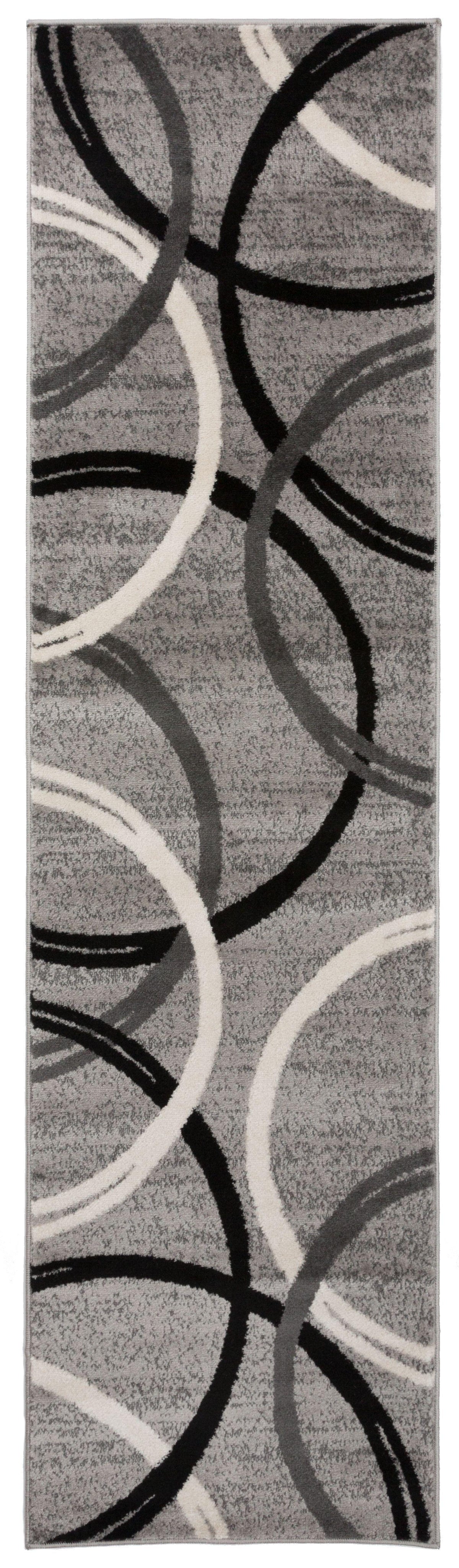 Toscana 377 Gray Area Rug-Area Rug-World Rug Gallery-2&#39; x 7&#39;2&quot;-The Rug Truck