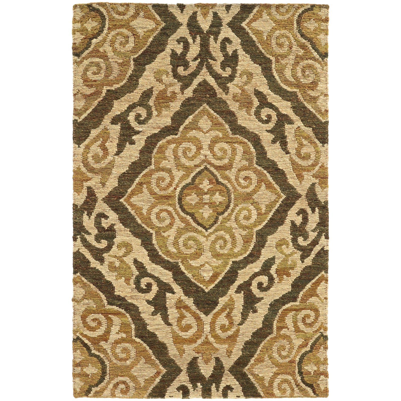 Tommy Bahama Home Valencia 57705 Beige/Gold-Area Rug-Tommy Bahama Home-3' 6" X 5' 6"-The Rug Truck