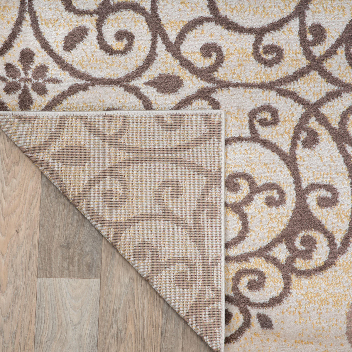 Toscana 303 Cream Area Rug-Area Rug-World Rug Gallery-The Rug Truck