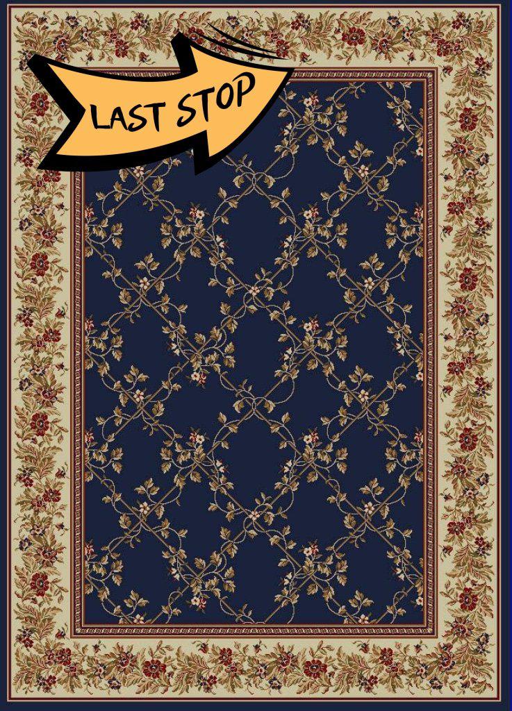 Vozza 1590 Navy Area Rug 33 X 411