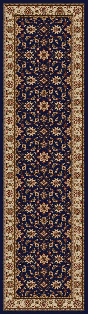 Vozza 1592 Navy Area Rug 22 X 77