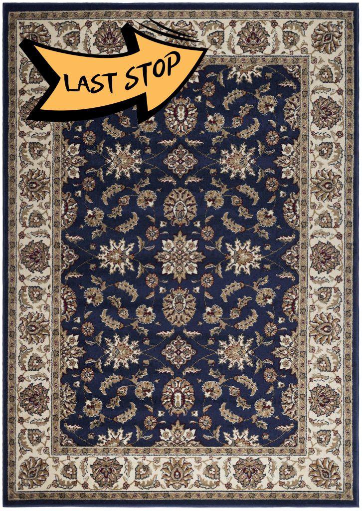 Vozza 1592 Navy Area Rug 33 X 411
