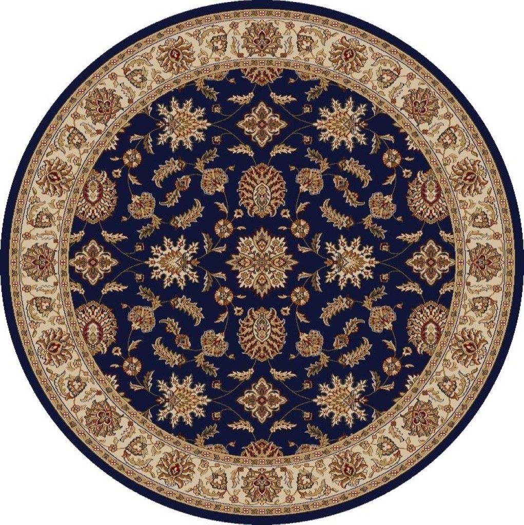 Vozza 1592 Navy Area Rug 53 Round