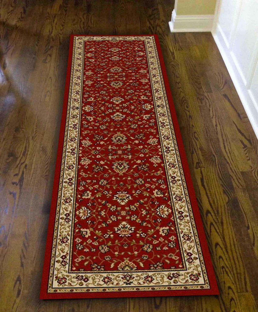 Vozza 1597 Red Area Rug