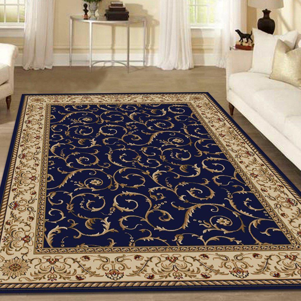 Vozza 1599 Navy Area Rug