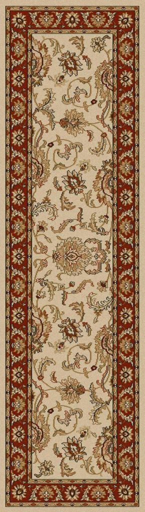 Vozza 1621 Ivory Area Rug 22 X 77