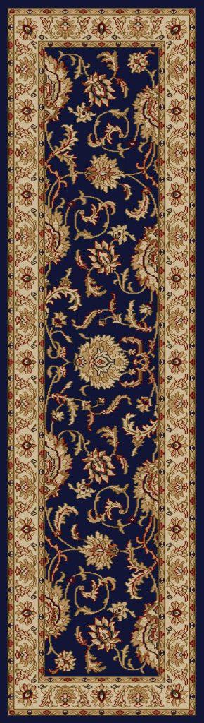 Vozza 1621 Navy Area Rug 22 X 77