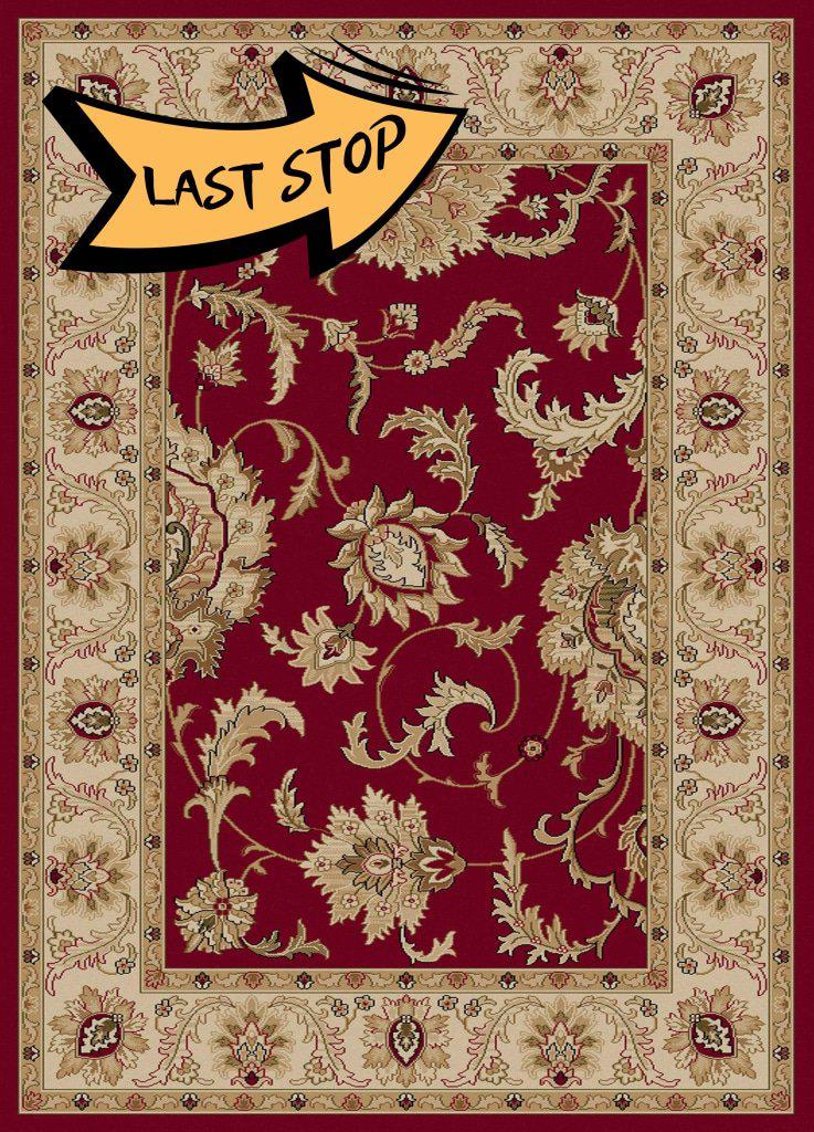 Vozza 1621 Red Area Rug 33 X 411