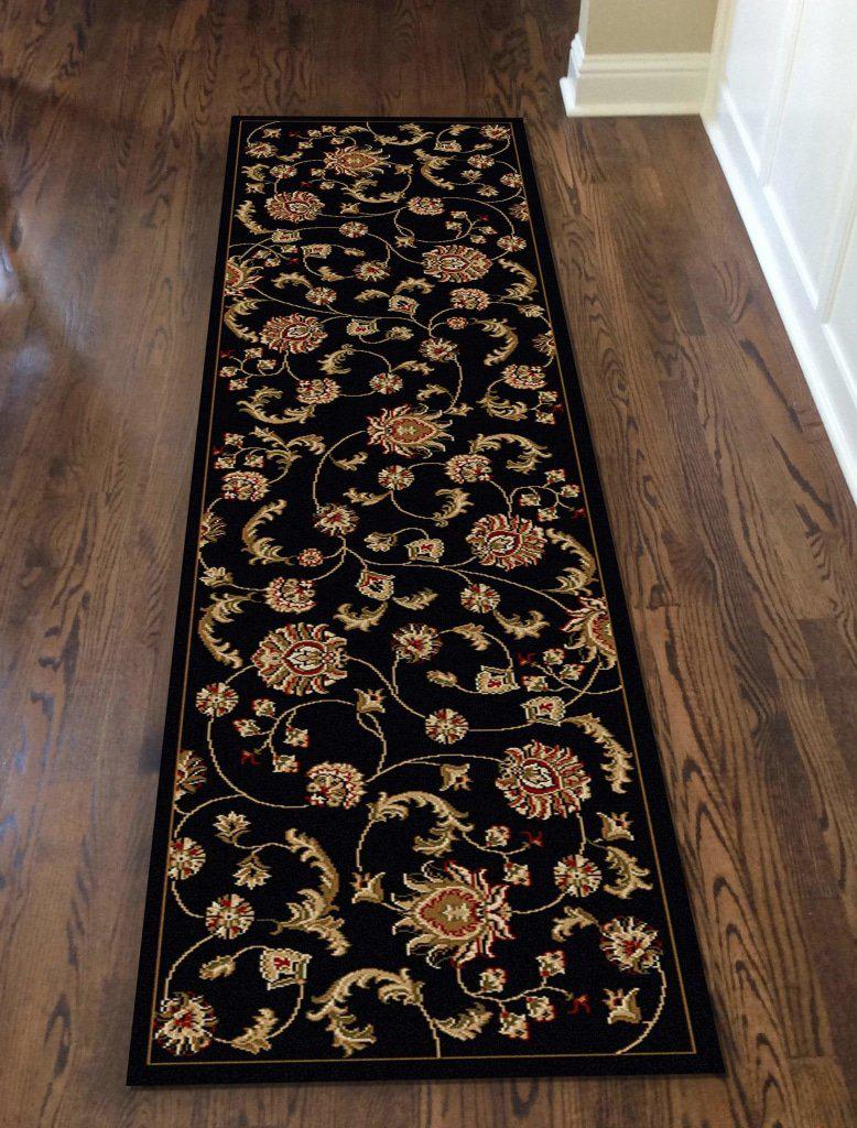 Vozza 1835 Black Area Rug