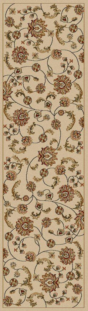 Vozza 1835 Ivory Area Rug 22 X 77