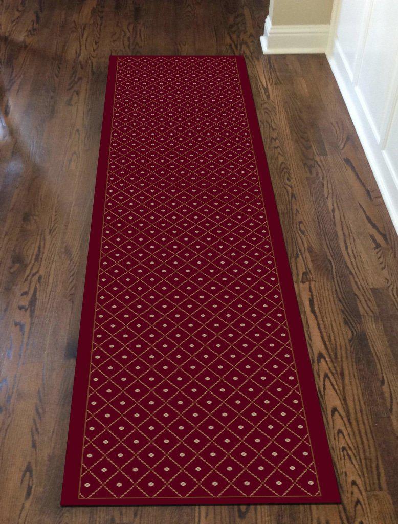 Vozza 782 Red Area Rug