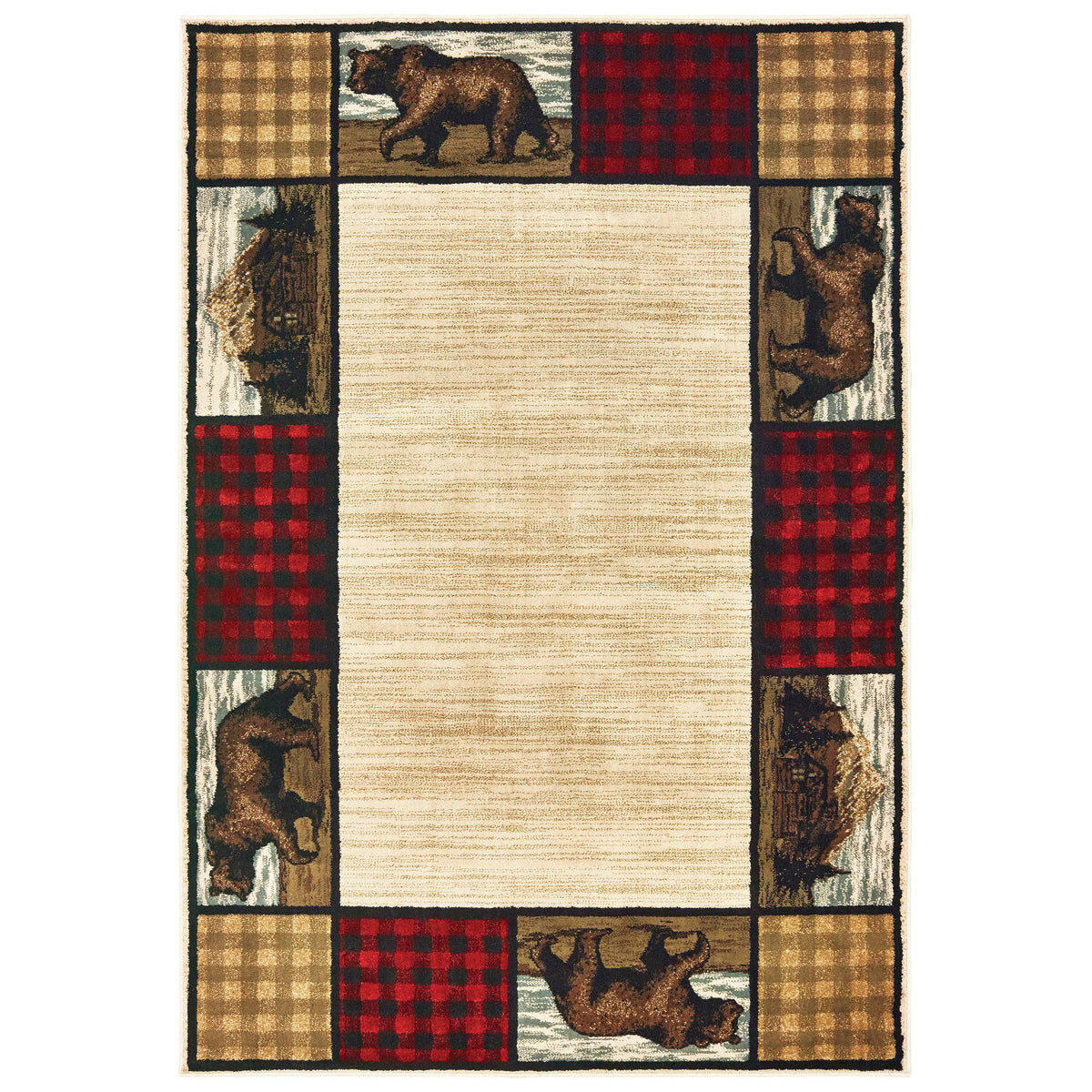 Tahoe 9603c Ivory Area Rug (7&#39;10&quot; X 10&#39;)
