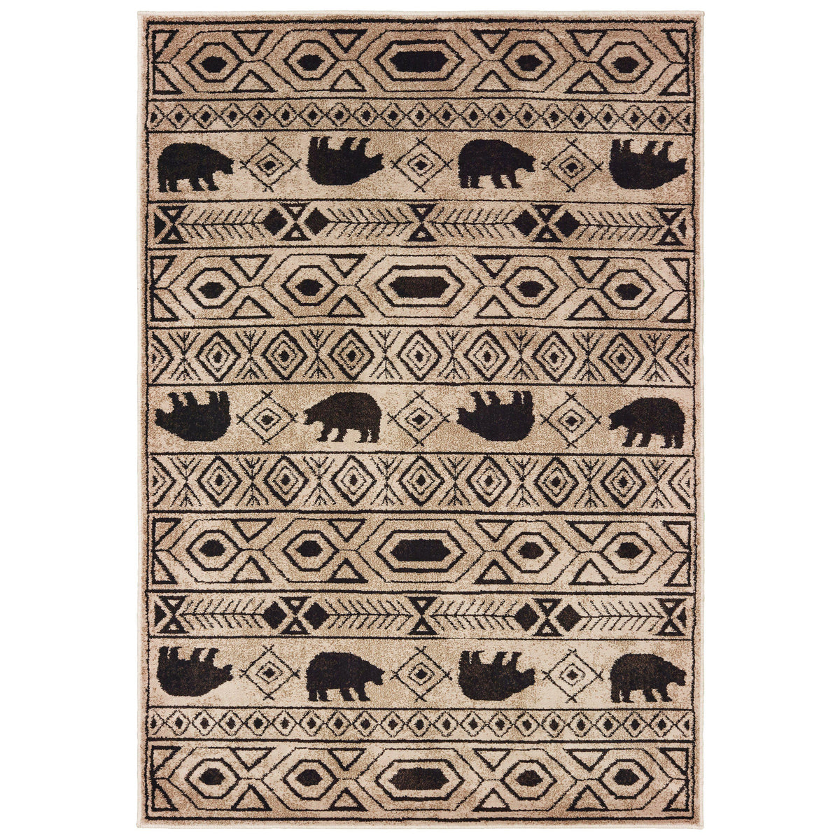 Tahoe 9651a Ivory Area Rug (7&#39;10&quot; X 10&#39;)